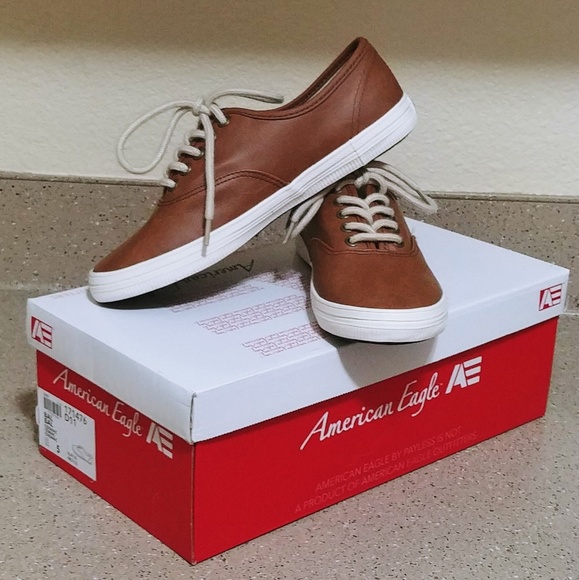 faux leather tennis shoes